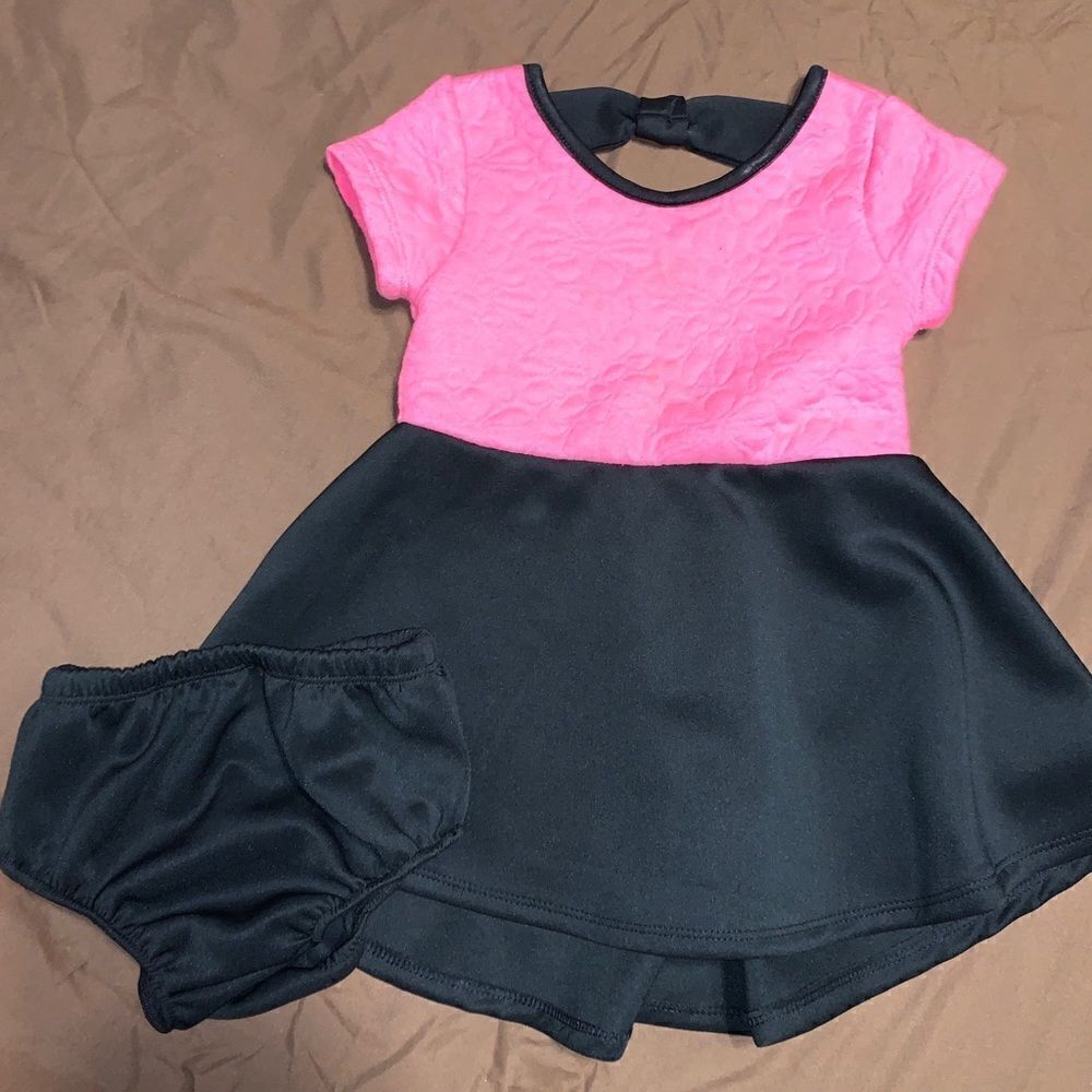 Kensie Baby Girl Dress With Diaper